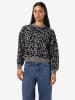 Sweter w kolorze szaro-czarnym