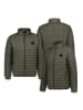 Steppjacke in Khaki