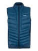 Hybride bodywarmer "Leedre" blauw
