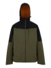 3in1-Funktionsjacke "Wentwood" in Khaki/ Schwarz