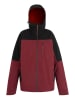 3in1-Funktionsjacke "Wentwood" in Schwarz/ Bordeaux