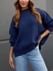 Sweter w kolorze granatowym