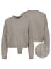 Sweter w kolorze szarym