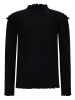 Longsleeve "Riah" in Schwarz