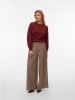Sweter w kolorze bordowym