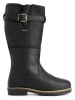 Leder-Stiefel "Grimdalen" in Schwarz
