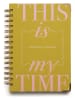 Planer "My Time" w kolorze khaki - 21 x 16 cm