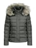 Steppjacke in Grau