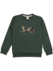 Sweatshirt donkergroen