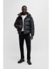Steppjacke in Schwarz