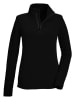 Fleecepullover in Schwarz