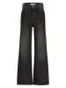 Spijkerbroek "Cheyenne" - wide leg - zwart