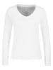 Longsleeve in Weiß