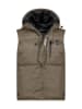 Steppweste "Vetincelleak" in Khaki