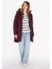 Parka in Bordeaux