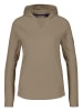 Fleece hoodie "Latemar" lichtbruin