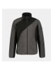 Fleecejacke "Jutans" in Grau/ Schwarz