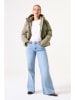 Winterjacke in Khaki