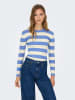 Trui blauw/wit