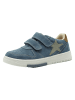 Leren sneakers blauw