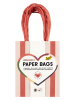 Torebki papierowe (8 szt.) "S Stripes Classic" - 6+