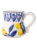 Kubek "Maxima" w kolorze biało-niebiesko-żółtym - 510 ml
