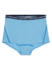 Pełne figi high waist w kolorze błękitnym