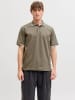 Koszulka polo "Prblaethan" w kolorze khaki