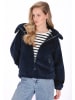 Fleecejacke in Dunkelblau