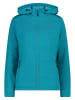 Fleece vest turquoise