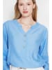 Linnen blouse lichtblauw