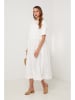 Kleid in Weiß