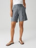 Linnen short donkerblauw