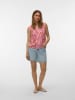 Blousetop roze/oranje