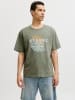 Koszulka "Gradient" w kolorze khaki