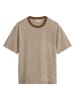 Shirt bruin/wit