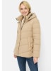 Steppjacke in Beige