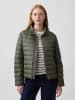 Steppjacke in Khaki