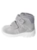 Leren boots grijs