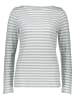 Longsleeve lichtblauw/crème