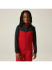 Fleece vest "Thriving" rood/zwart