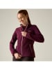 Fleecejacke "Floreo IV" in Bordeaux