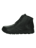 Leder-Boots "Comoda" in Schwarz