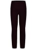 Legginsy w kolorze bordowym