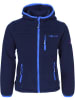 Fleece vest "Stavanger" donkerblauw/lichtblauw