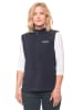 Fleece bodywarmer "Sweetness" donkerblauw