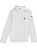 Fleece trui "Freehand" wit