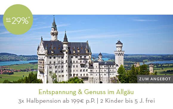 Entspannung & Genuss im Allgäu
