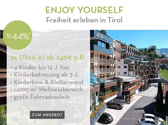 4* Adler Resort in Tirol