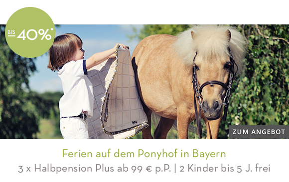 Ferien auf dem Ponyhof in Bayern
